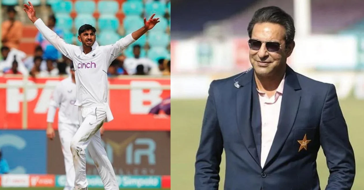 Shoaib Bashir surpasses Wasim Akram