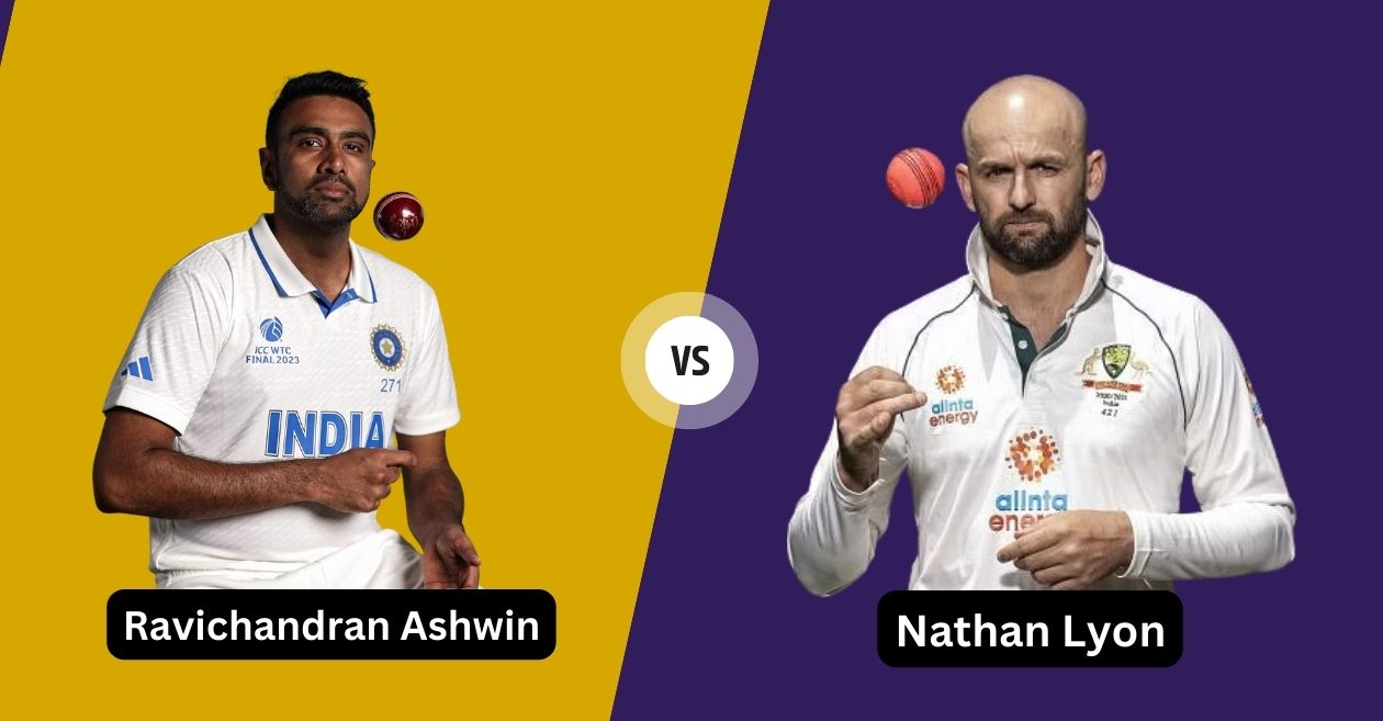 Ravichandran Ashwin vs Nathan Lyon