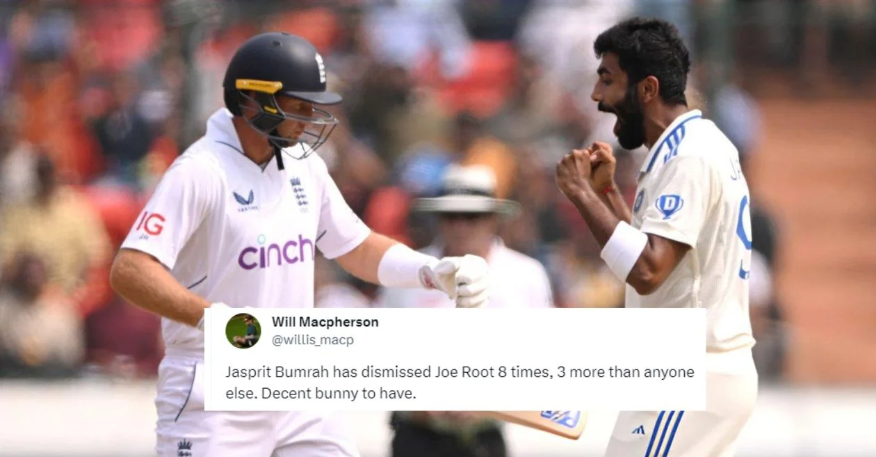 Joe Root and Jasprit Bumrah