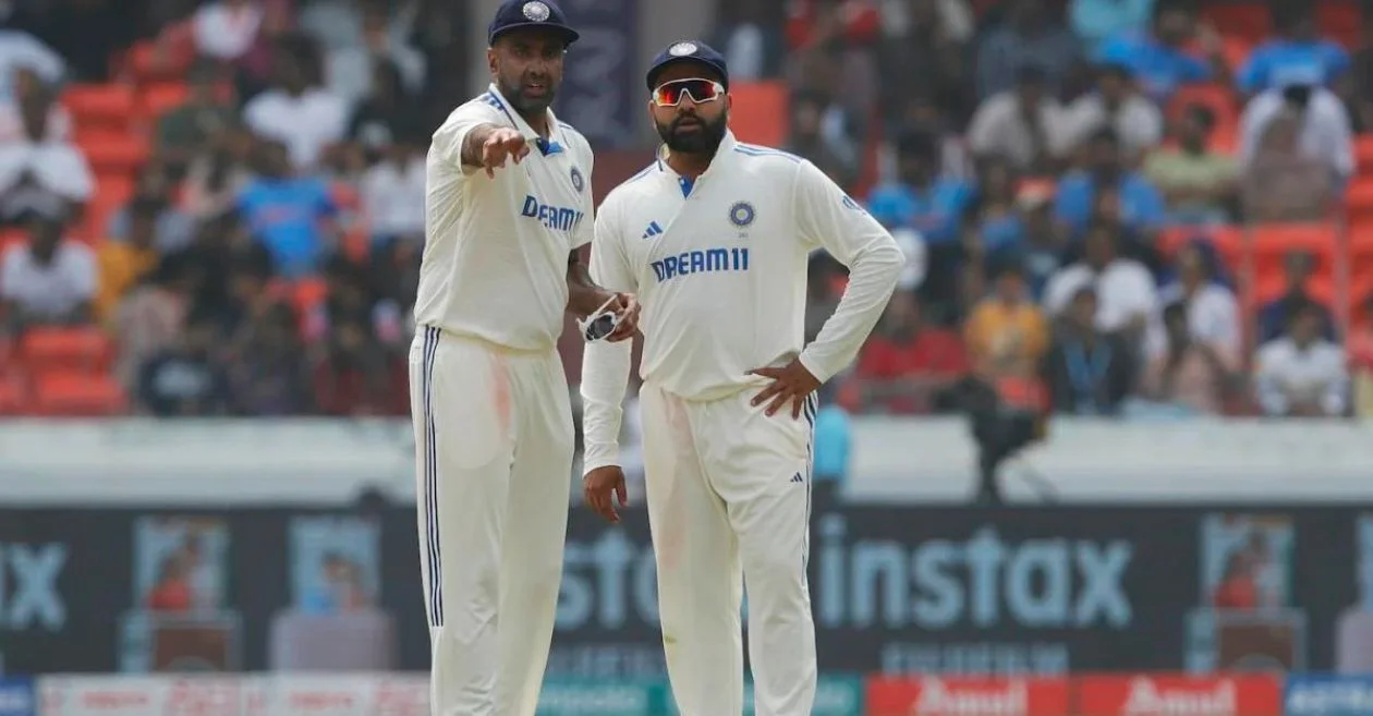 Ravichandran Ashwin and Rohit Sharma