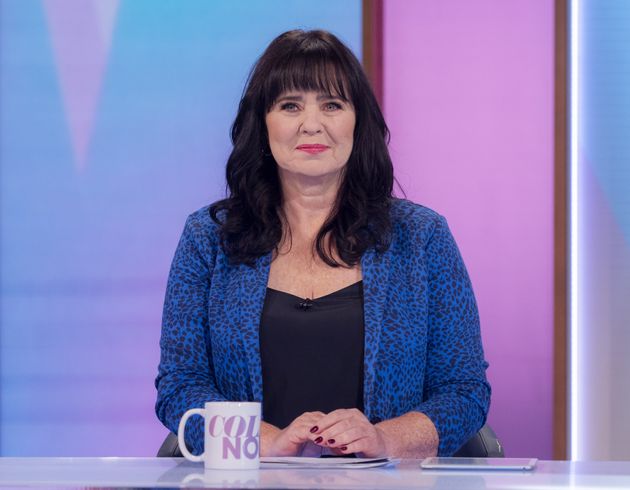 Coleen Nolan in the Loose Women studio