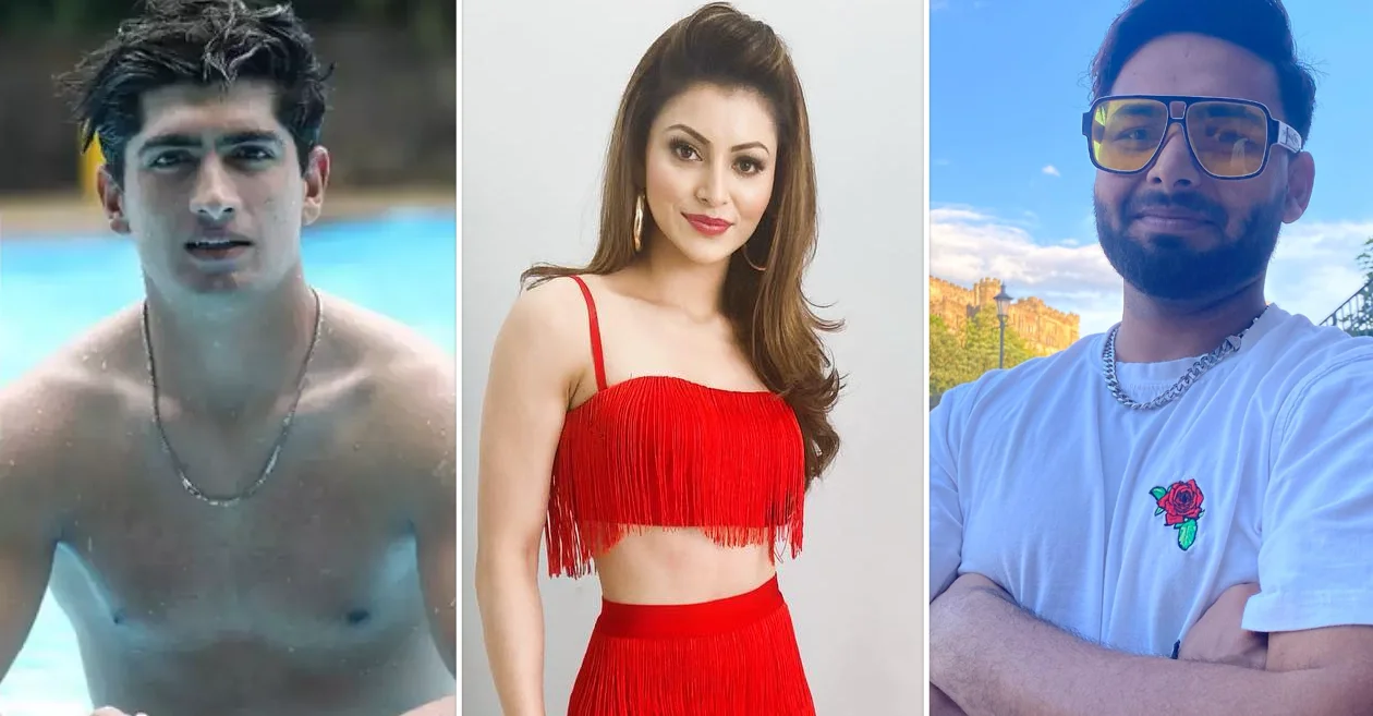 Naseem Shah, Urvashi Rautela, Rishabh Pant