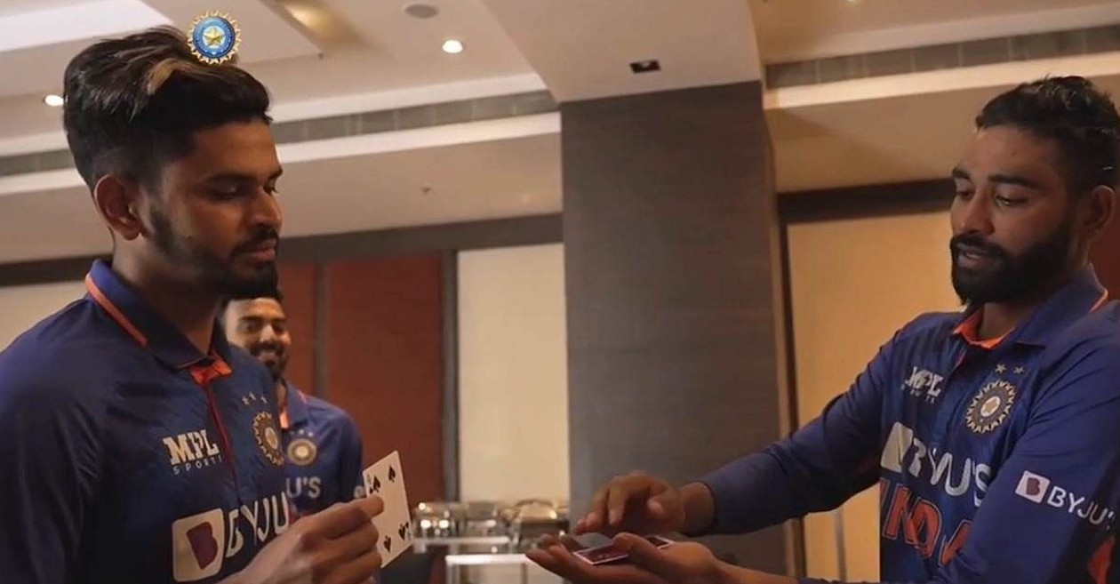 Shreyas Iyer magic trick