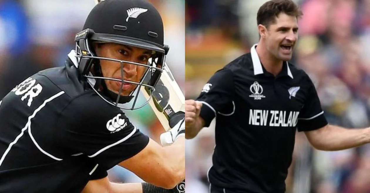 Ross Taylor and Colin de Grandhomme