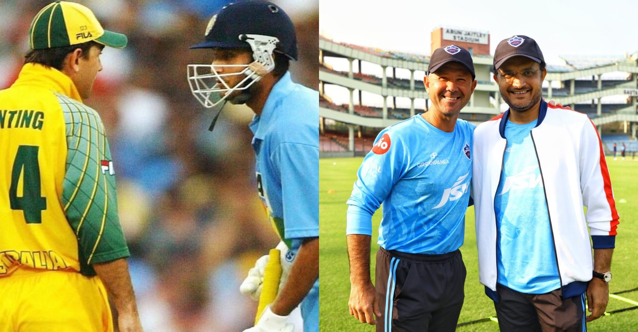 Ricky Ponting and Sourav Ganguly