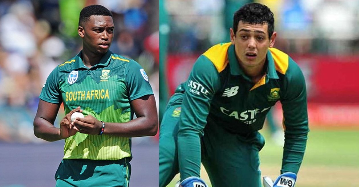 Lungi Ngidi, Quinton de Kock