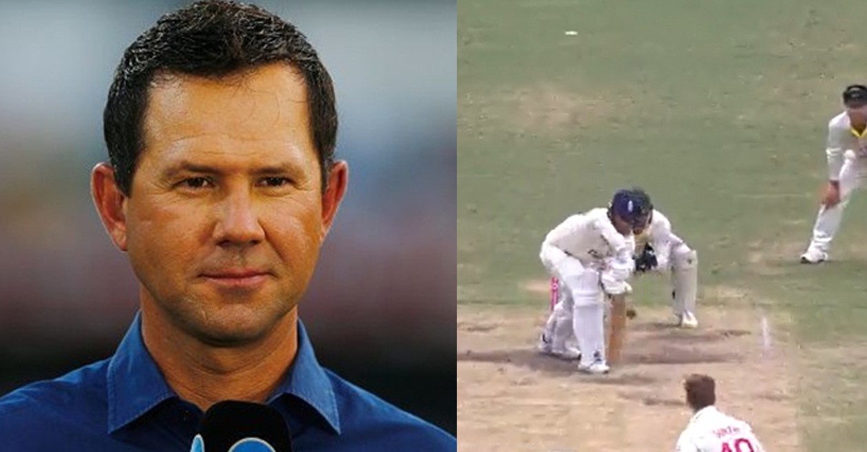 Ricky Ponting predicts Jack Leech's dismissal in SCG Test