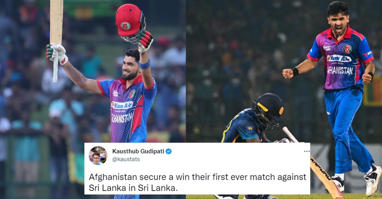 Afghanistan beat Sri Lanka in 1st ODI