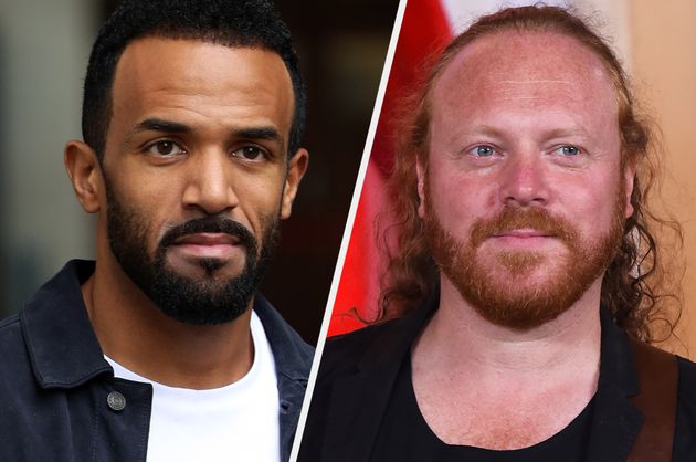 Craig David and Leigh Francis