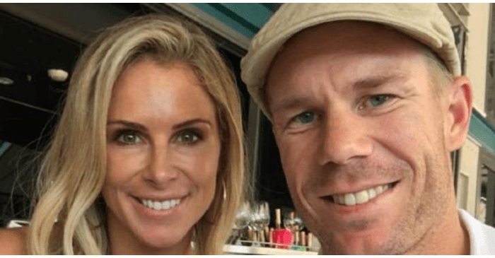 Candice Warner and David Warner