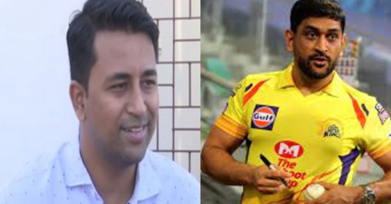 Pragyan Ojha and MS Dhoni