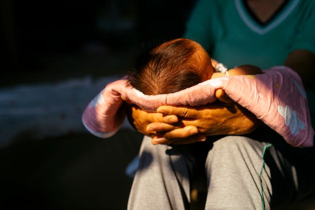 Sameera met her baby after three months