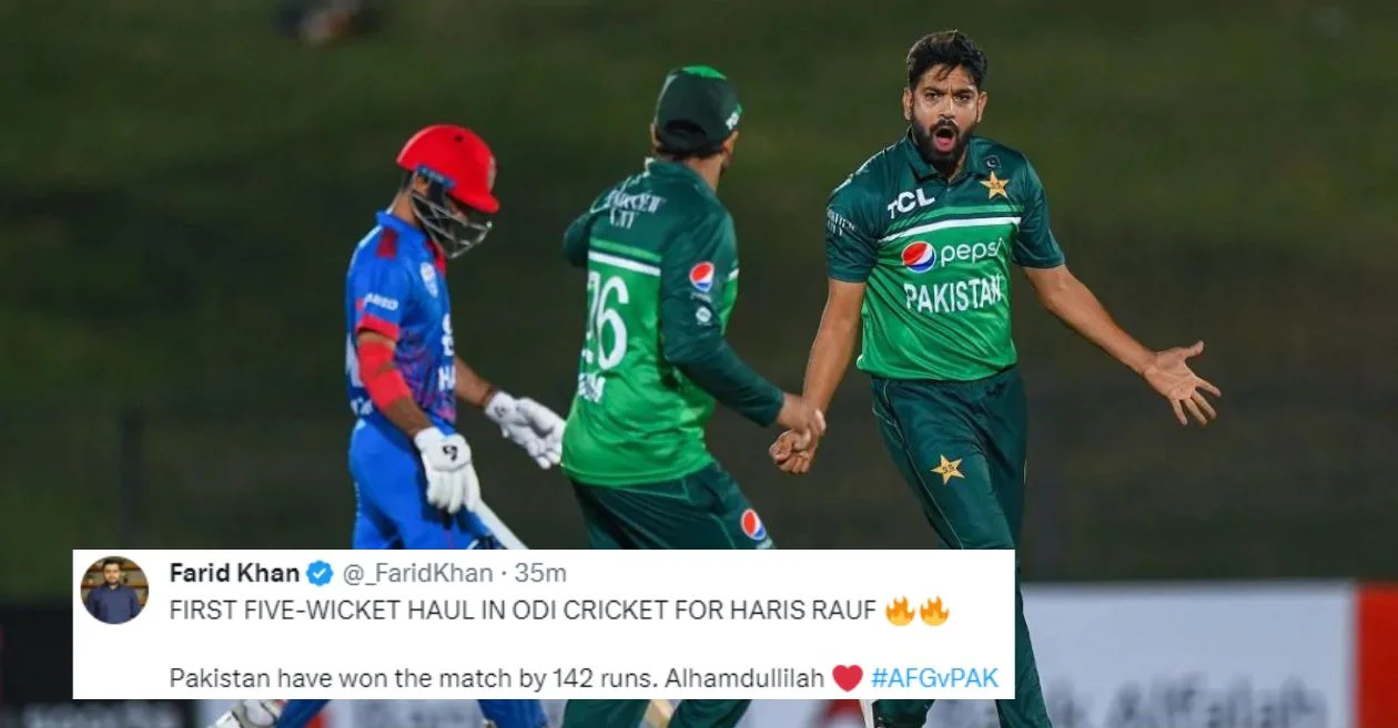 Pakistan beat Afghanistan in the first ODI