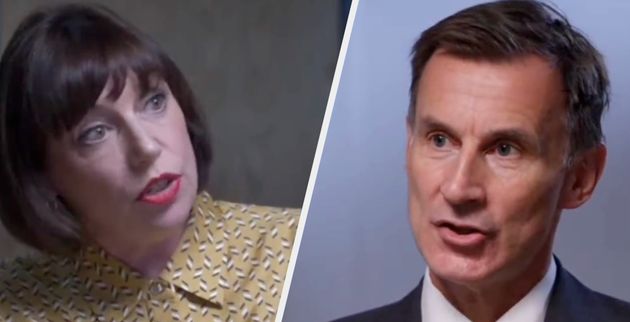 Beth Rigby grilled Jeremy Hunt on Sky News