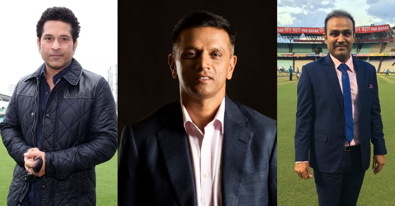 Sachin Tendulkar, Rahul Dravid, Virender Sehwag