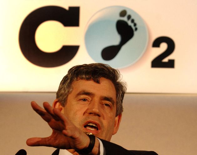 Gordon Brown addresses the Climate Change Forum