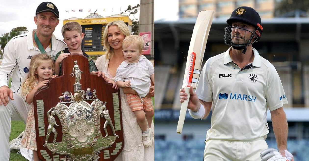 Shaun Marsh and his family