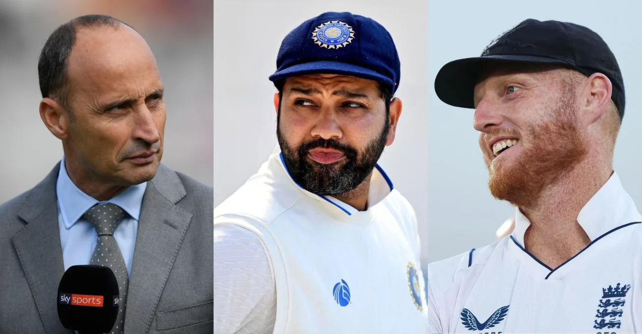 Nasser Hussain, Rohit Sharma and Ben Stokes