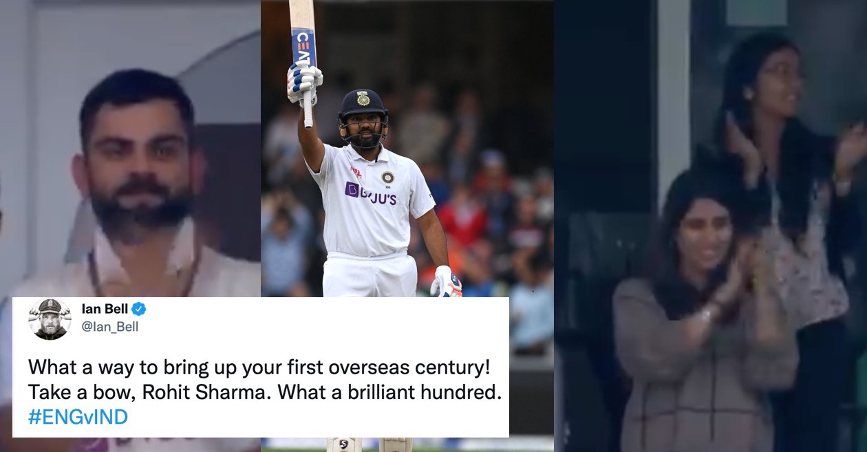 Rohit Sharma Test hundred in England