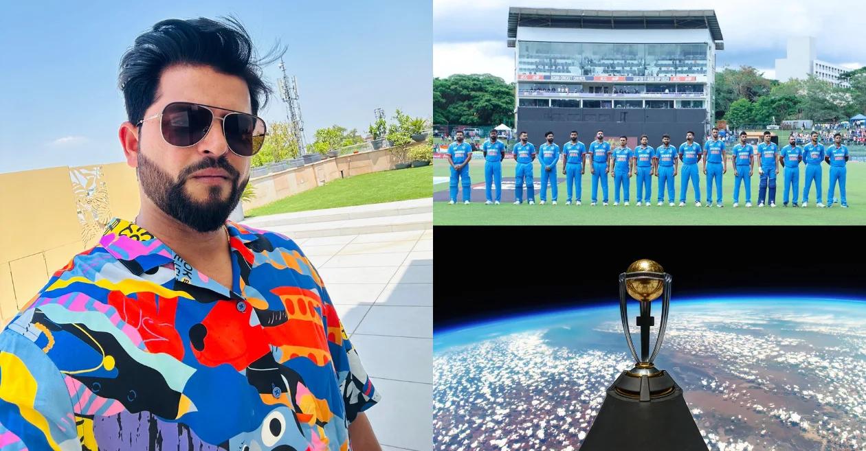 Suresh Raina, Indian Cricket Team and World Cup Trophy