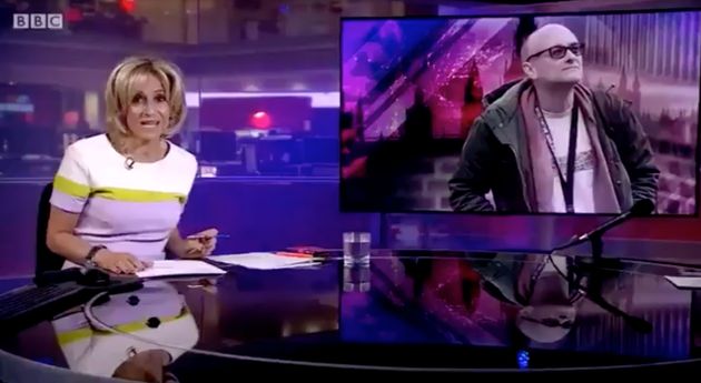 Emily Maitlis on Newsnight last year