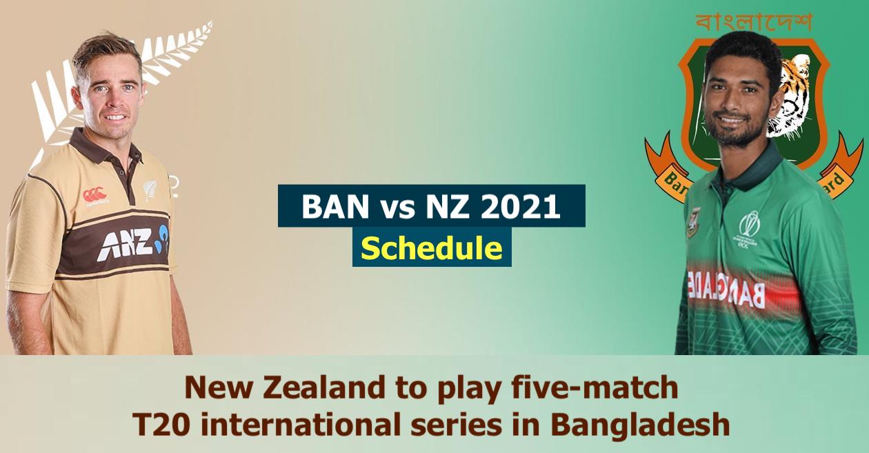 Bangladesh vs New Zealand T20Is