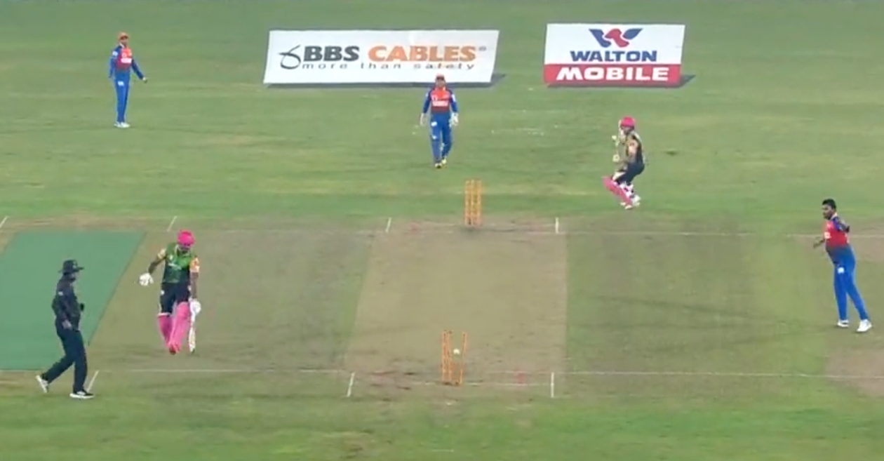 Andre Russell run out