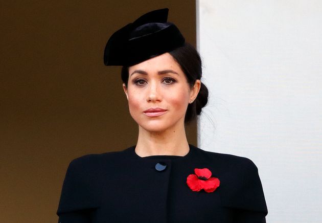 Meghan Markle attends the annual Remembrance Sunday Service in 2018. 