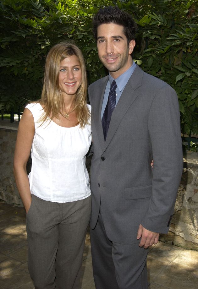 Jennifer Aniston and David Schwimmer pictured in 2003