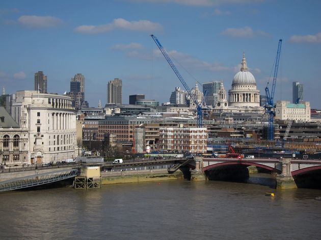 The London cityscape