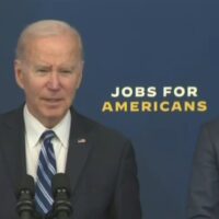 Joe Biden talks about the record setting January jobs numbers.